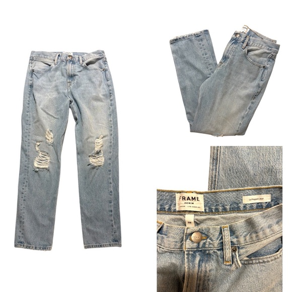 Frame Denim Denim - Frame Distressed Le Pegged Jean